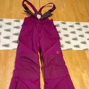 Lands End Snow pants Bib style Girls